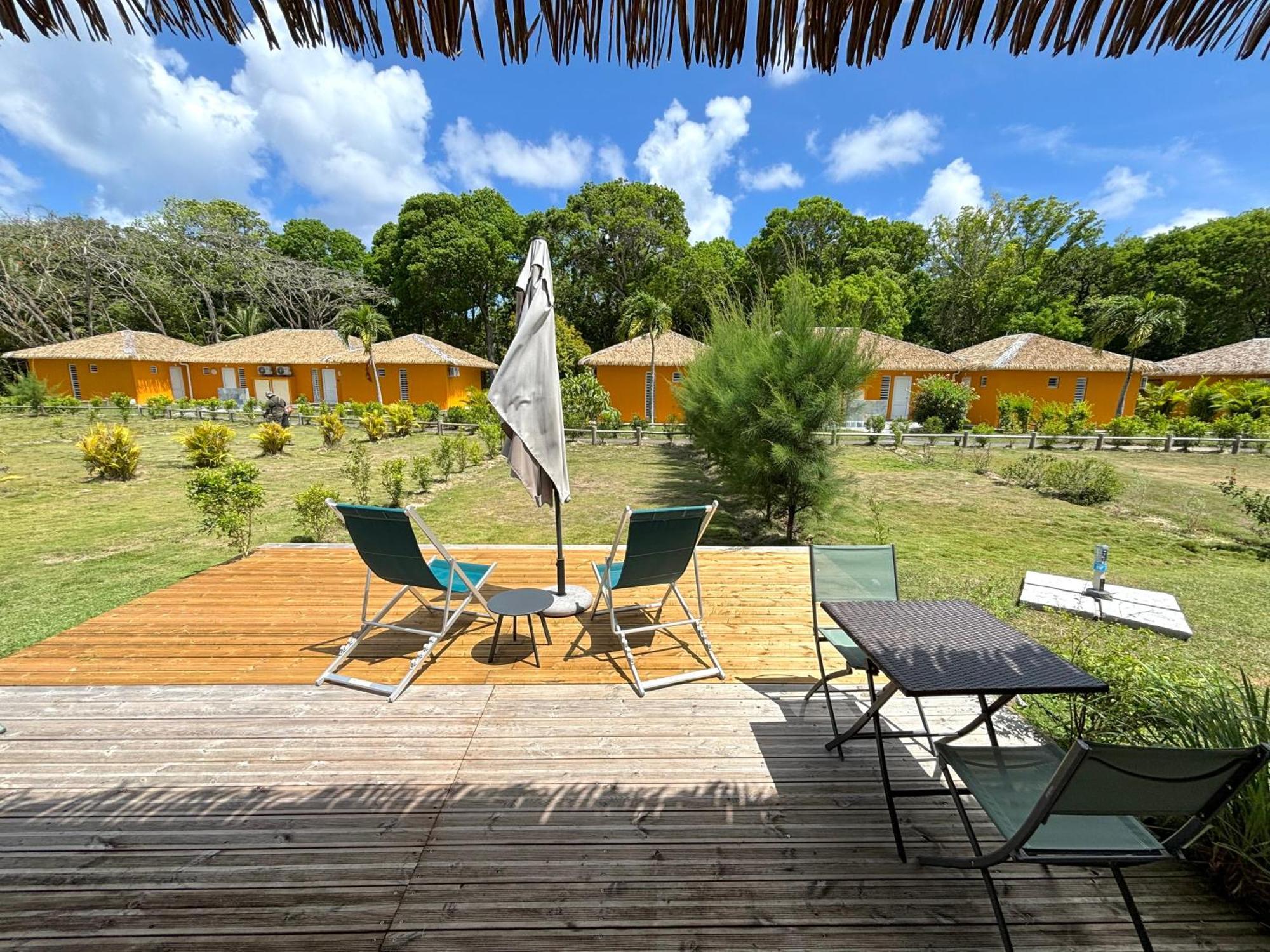 Bungalow La Kawannaise - Piscine, Terrasse, Plage Grand-Bourg  Zewnętrze zdjęcie